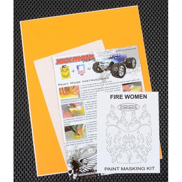 Paperperfect Fire Women Paint Mask PA1570252